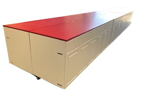 Counter top storage unit from Cutting Edge Components